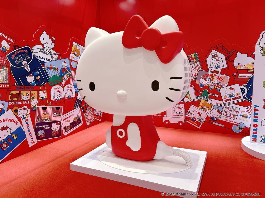 Hello Kitty展台北首站登場!50週年特展新光三越A11限定周邊可愛登場