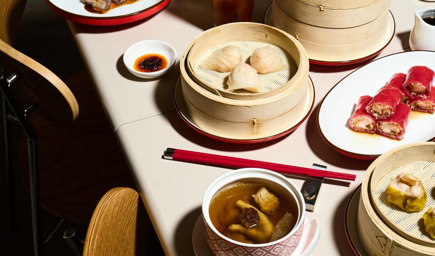 台北全新「三點三 DIM SUM TIME」開幕，每日手工現做蝦餃腸粉雪山包展現正宗港點文化