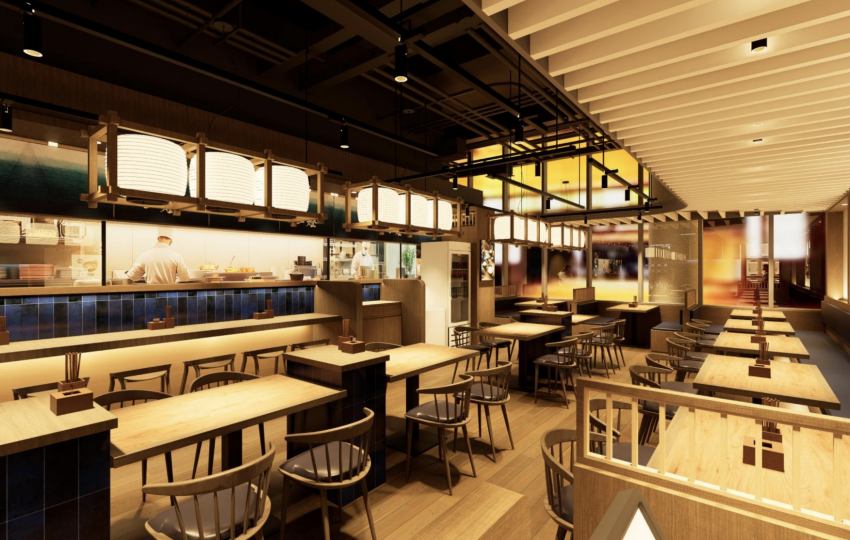 東京拉麵之王「麵屋一燈」八號店11月15日將進駐台中文心秀泰,店面延續日式木質風格。