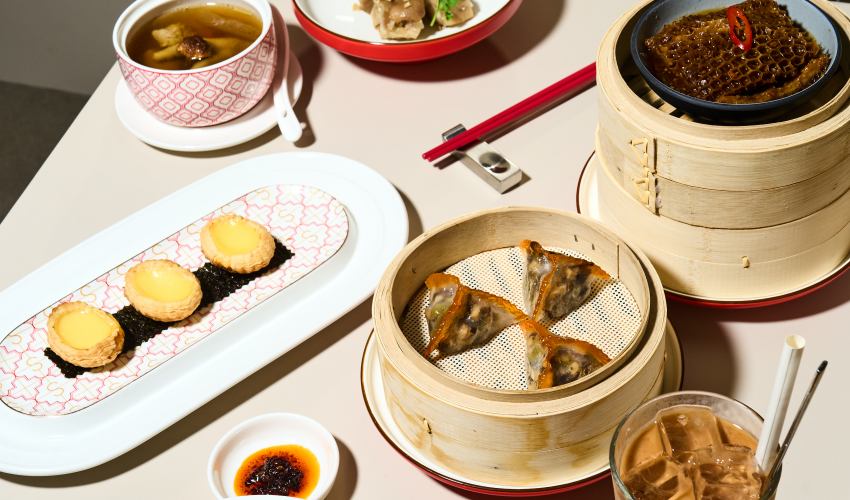 台北全新「三點三 DIM SUM TIME」開幕，每日手工現做蝦餃腸粉雪山包展現正宗港點文化