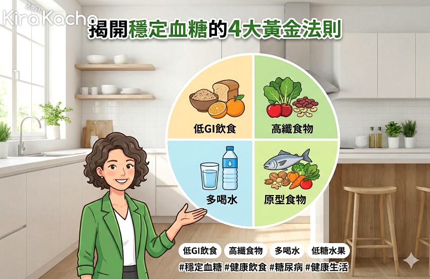 糖尿病患者飲食指南公開,學會選擇低GI與原型食物,輕鬆掌握穩定血糖的四大關鍵秘訣,讓日常飲食不再是負擔,找回健康生活的平衡點