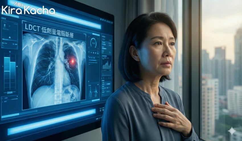 2025年肺癌死亡率居高不下,解析肺腺癌成因與五大危險症狀,國健署補助高風險族群免費低劑量電腦斷層篩檢守護健康