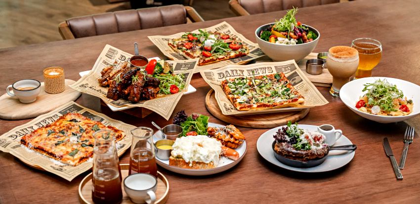 白霧時光豐富多樣的餐點選擇,涵蓋現烤披薩、燉飯與精品級主廚排餐