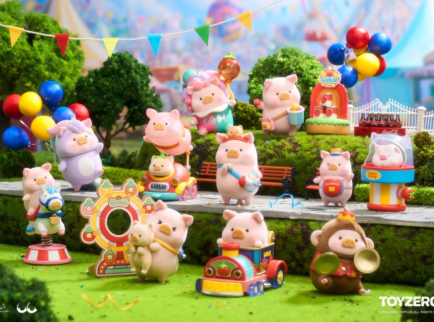 2026全家福袋開箱,罐頭豬LuLu聯名款1月6日開賣,台灣限定達摩吊飾與浴豬公仔細節公開,抽80公分大玩偶資訊一次看