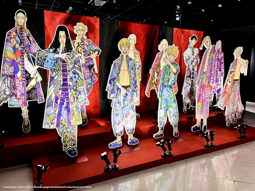 東京卍復仇者展最後的世界線台北場1月17日新光三越A11開展，近百幅複製原畫與台北獨家龍堅腹肌展品必看