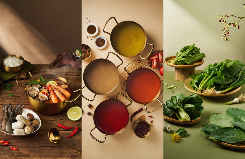 賴山嶼冬季限定南洋風叻沙湯登場，嚴選打寶蛤與當令鮮蔬層次豐富，情人節加碼免費升級青花椒滷肉飯，年節消費滿額送可愛造型木漿海綿