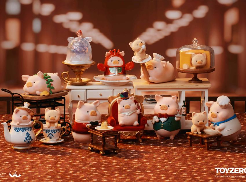 2026全家福袋開箱,罐頭豬LuLu聯名款1月6日開賣,台灣限定達摩吊飾與浴豬公仔細節公開,抽80公分大玩偶資訊一次看