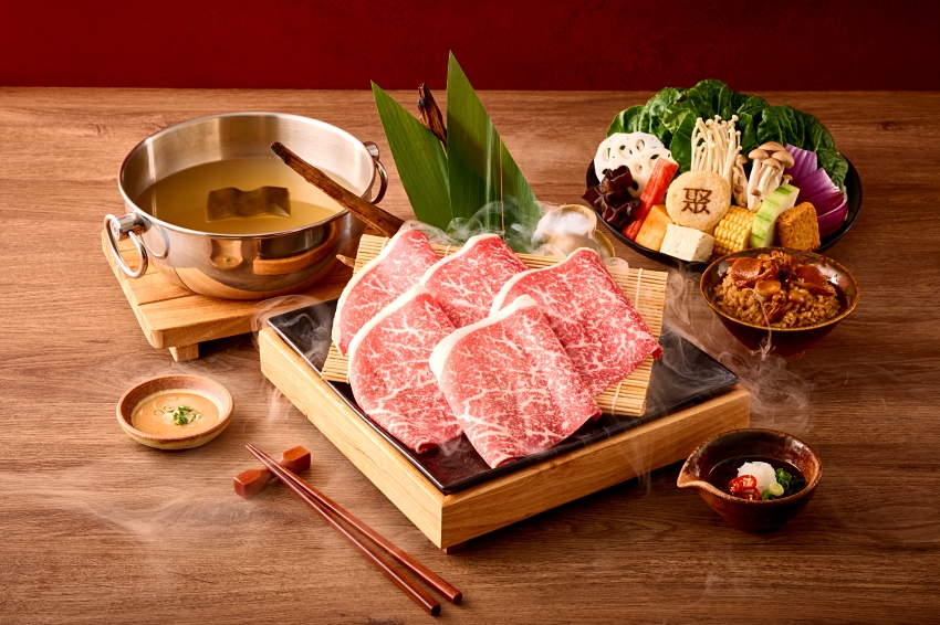 不用飛日本，王品集團首創全頭進口日本國產牛於聚日式鍋物登場