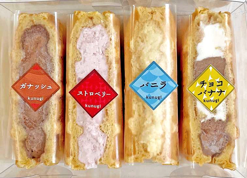 百年品牌文明堂首度登台，提供原味、抹茶與巧克力3種風味，是本次日本展必買的經典名物。