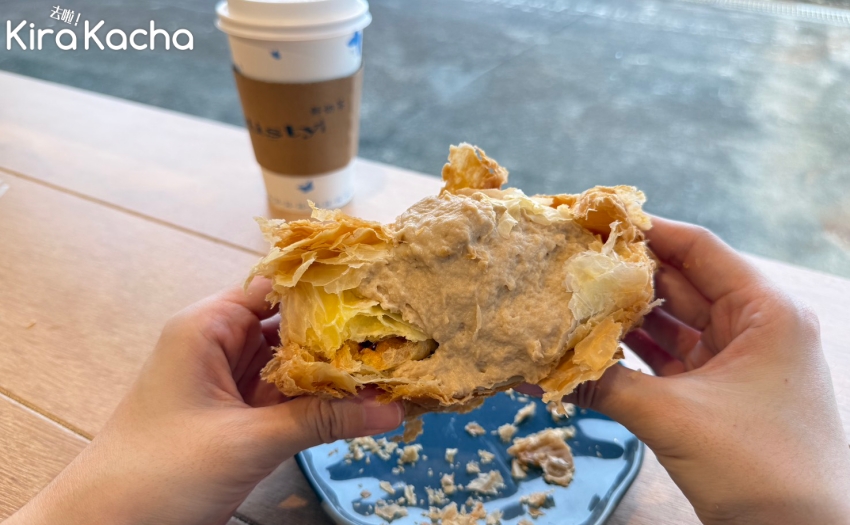 新北石門打卡聖地，米詩堤極北藍點純白希臘風建築與限量酥皮大泡芙