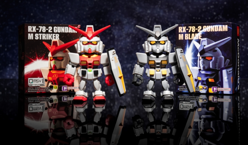 鋼彈出擊麥當勞！台灣限定鋼彈公仔、馬克杯加價購方式公開，1比10立像震撼現身