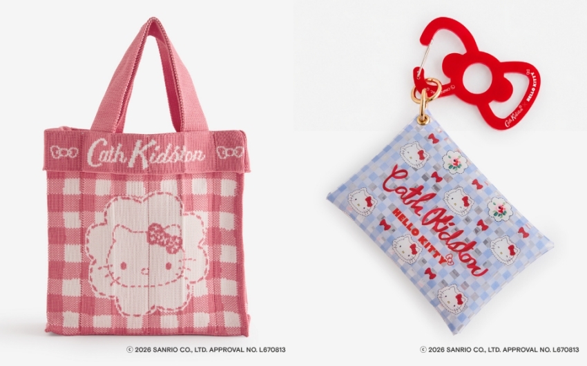 限量Hello Kitty聯名來了!Cath Kidston大容量浪漫粉嫩フリルトート、療癒文具搶購指南
