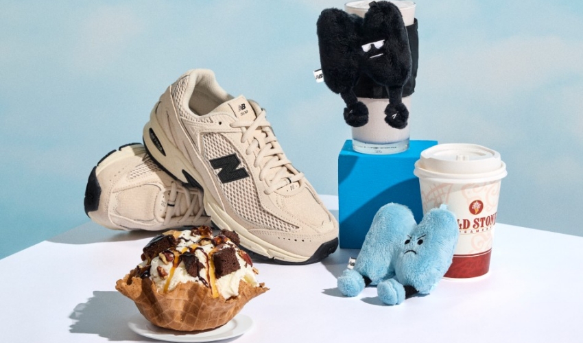 夏日天氣悶熱，NewBalance攜手發發與酷聖石推出限定冰飲。買鞋加碼抽超萌N寶提袋及最新復古跑鞋509與ACRunner