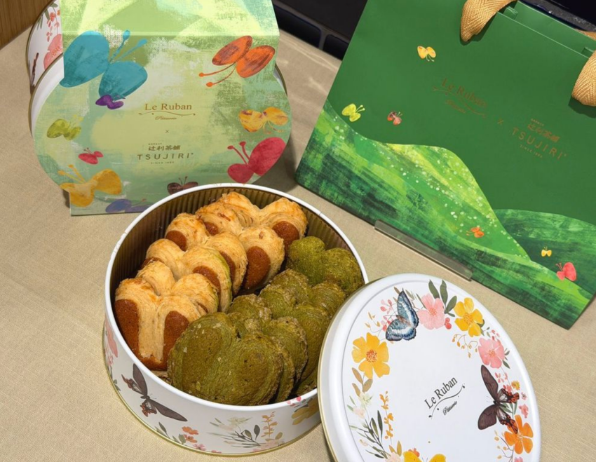 辻利茶舗 台中中友快閃 辻利濃茶卷 抹茶買一送一 法朋蝴蝶酥 詠月茶閣 樂香抹茶
