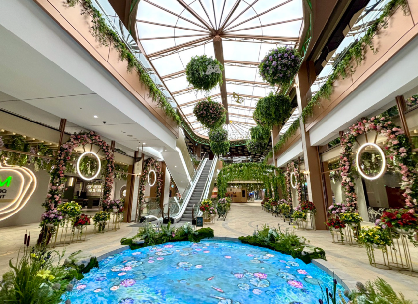 遠東Garden City莫內花園 大巨蛋商場試營運 遠東Garden City美食 台北室內購物商場推薦 大巨蛋莫內花園逛街指南