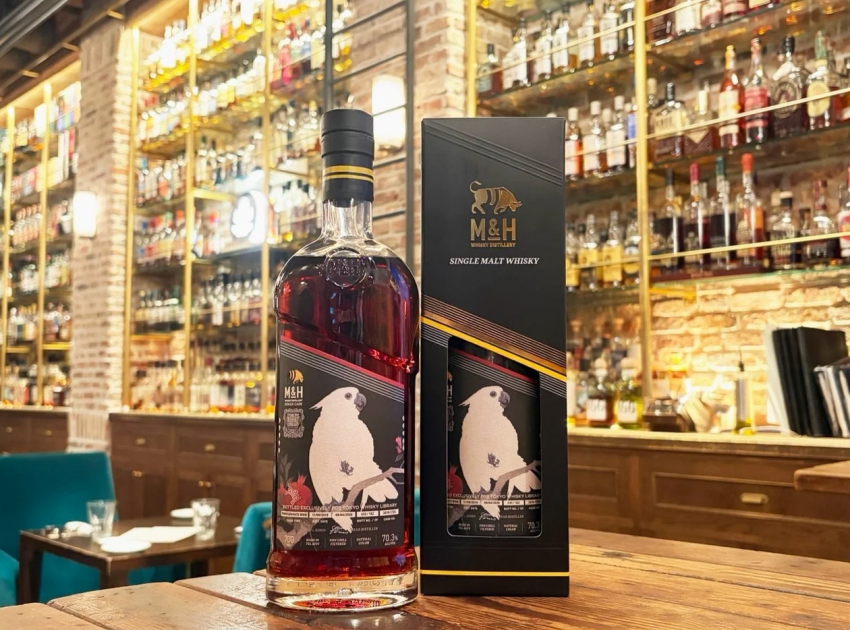 TOKYO Whisky Library  M&H單桶石榴酒桶威士忌  表參道威士忌酒吧