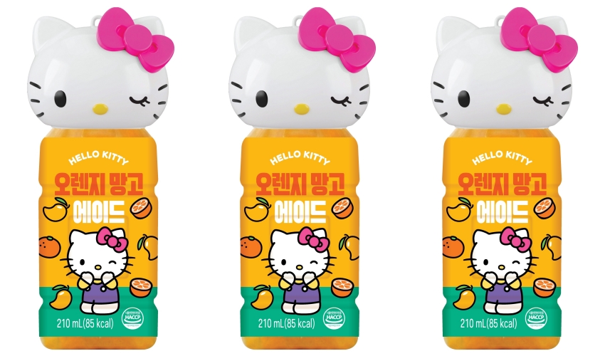 全家首推低脂木瓜牛奶霜淇淋,限時買2送2,還有HELLO KITTY公仔果汁新登場